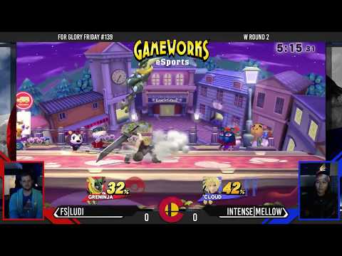 For Glory Friday #139 - FS|Ludi (Greninja) Vs. Intense|Mellow (Cloud) - Winners Round 2
