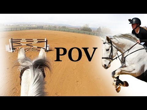 Jump Spring Fling With Me! || POV Horse Jumping! || Zoey Berg