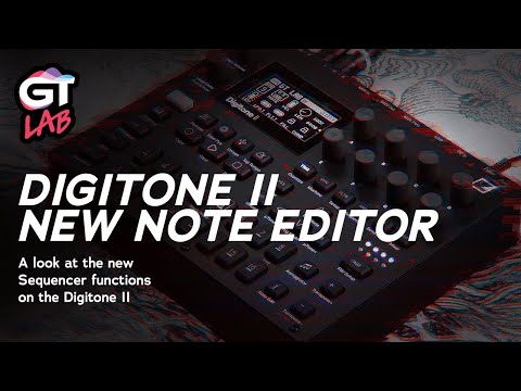 Elektron Digitone II - New Sequencer with Note Editor