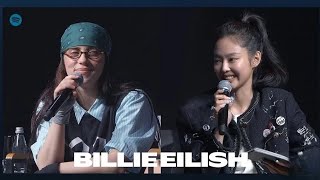 Billie Eilish And Jennie Full Spotify Interview