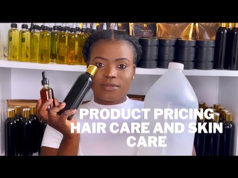 , title : 'How to price your products for hair care and skincare business | step by step how to make a profit'