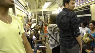THE LION KING Broadway Cast Takes Over NYC Subway and Sings 'Circle Of Life'