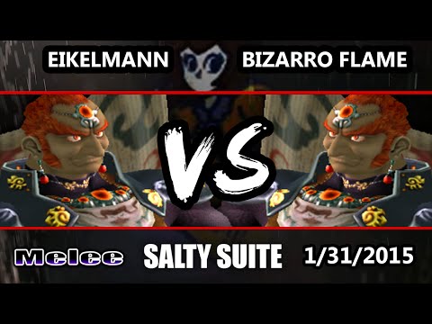 VGBC's Salty Suite - Bizzarro Flame (Ganondorf) Vs. Eikelmann (Ganon) SSBM