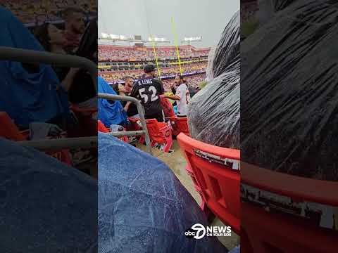 Brawl breaks out during Commanders sold-out home opener at FedEx Field