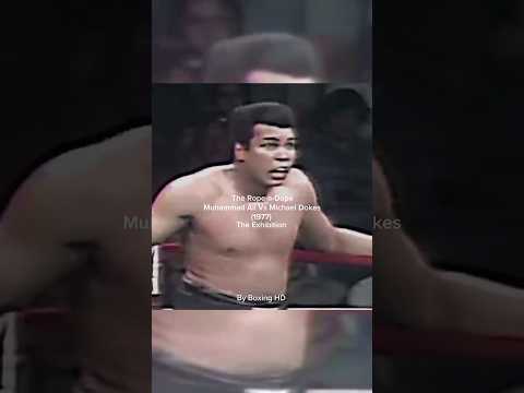 Muhammad Ali The Rope-a-Dope! 🤩