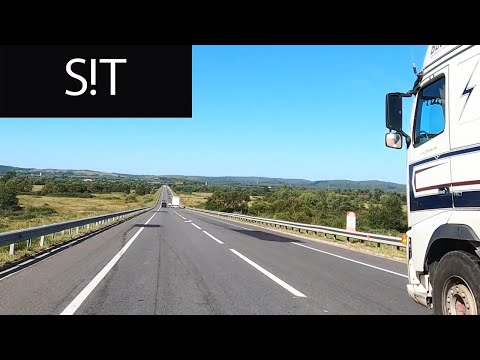 Hateg Catre Caransebes In Trafic DN68