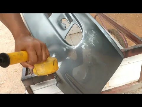 como pintar um carro em casa ,sem compressor (pintura espelhada)pt:1