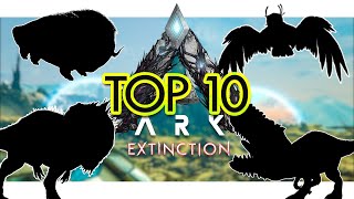 Top 10 TAMES You NEED for ARK: Extinction (Community Voted)