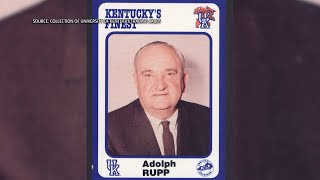 Rupp's First Salary at UK - This Week In Kentucky History (March 19 - 25)