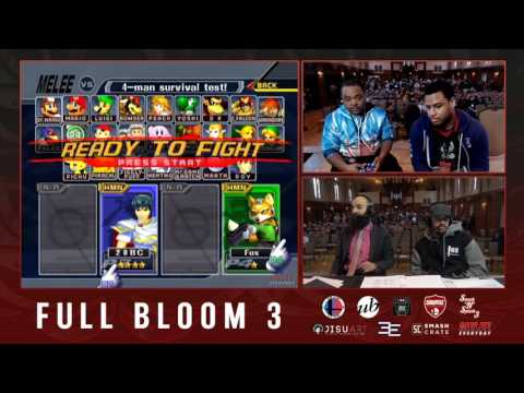 Full Bloom 3 - MSF | The Moon (Marth) vs GHQ | Kels (Fox, Sheik) - Pools Wave A - Winners Finals