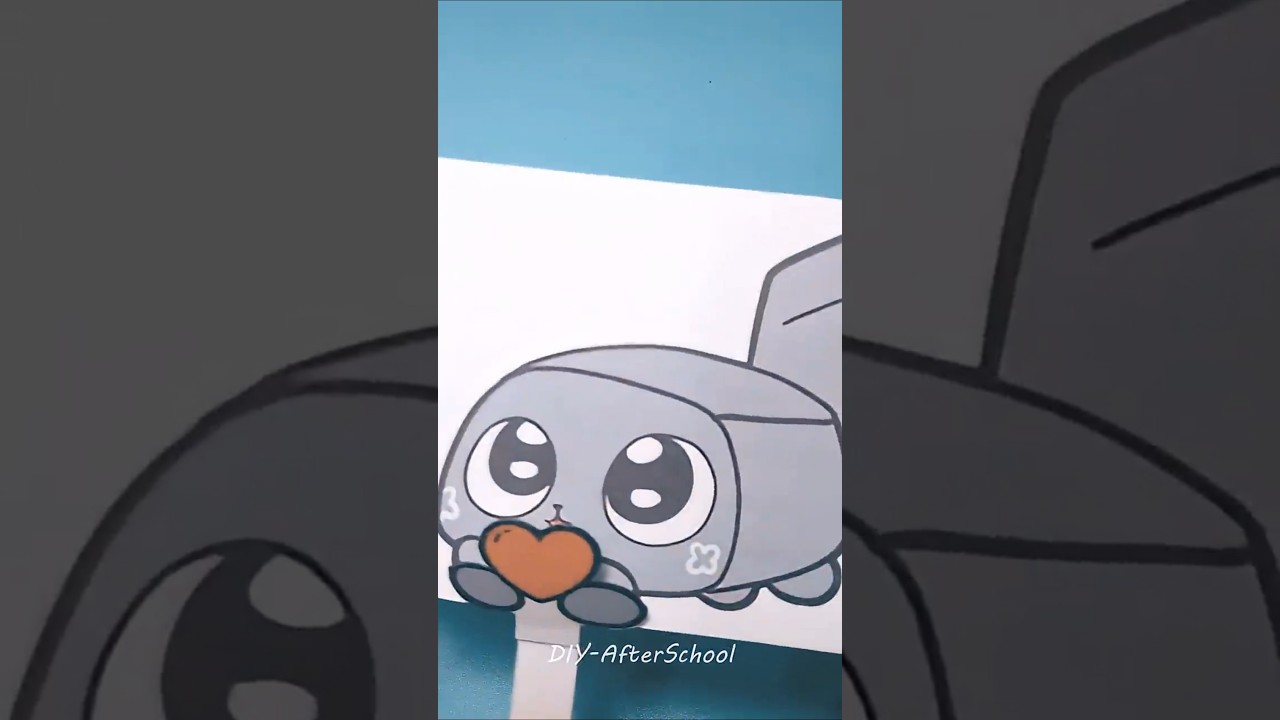 DIY Pebble card ❤ #diy #dandysworld #craft #craftideas #papercraft