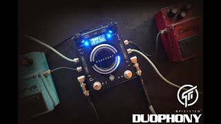Video thumbnail for GFI System Duophony Signal Blender / Guitar Pedal Demo by Demos In The Dark