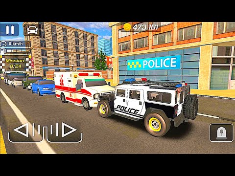 Police Car Mercedes S63 Pursuit Chase #218 Best Android Gameplay 