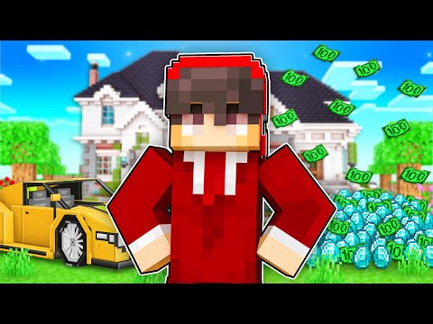 Cash is a MILLIONAIRE in Minecraft!