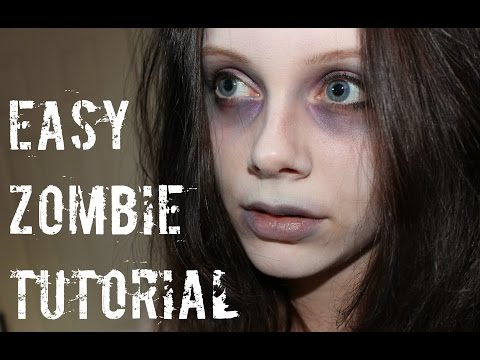 Easy Zombie Makeup Tutorial