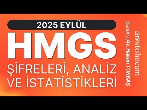 HMGS Şifreleri, Analiz ve İstatistikleri - 2025 Eylül | Aristo Hocam