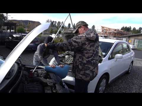 Bush Mechanic's - Jump Starting with Tent Poles