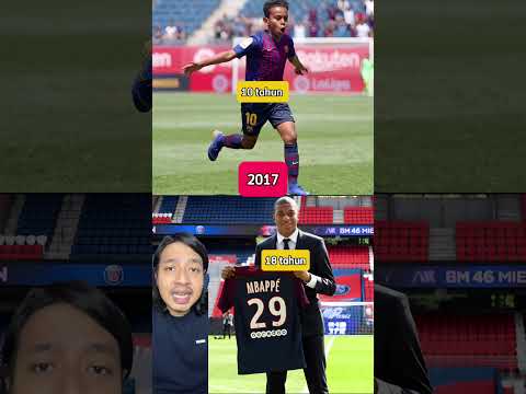 Pertumbuhan Lamine Yamal dan Kylian Mbappe dari tahun 2007 sampai 2026 #indonesia