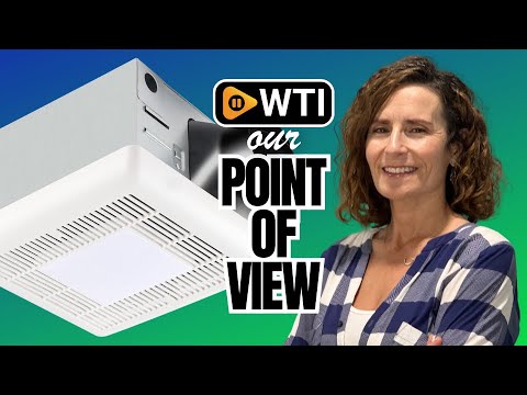 Tech Drive Bathroom Fan with Light 110 CFM - WTI product video review