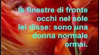 POOH-UNA DONNA NORMALE-1979 con testo