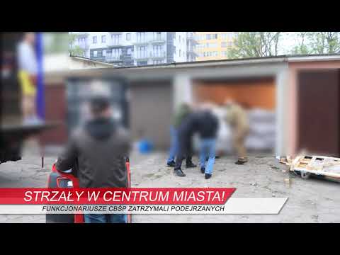 Strzały w centrum miasta! Funkcjonariusze CBŚP zatrzymali podejrzanych