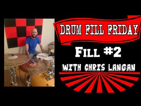 Drum Fill Friday - Fill #2 | Drum Lesson with Chris Langan