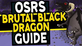 Ultimate Brutal Black Dragons Guide Old School Runescape