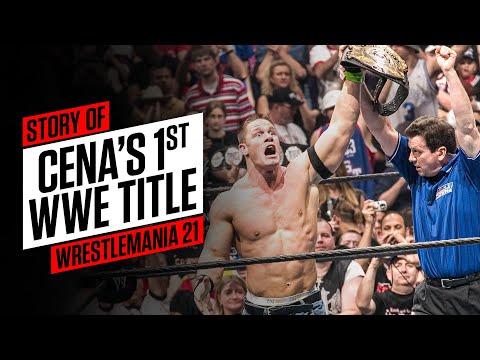 The rise of John Cena at WrestleMania 21