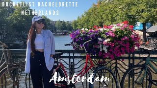 Amsterdam Solo Travel Vlog | Bucketlist Bachelorette