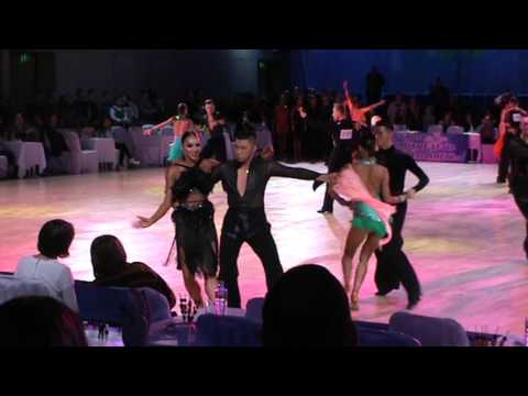 WDSF Open Latin 1/8 cha cha Sergey Erushov - Victoria Esatia
