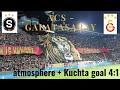 AC Sparta Praha - Galatasaray SK 4:1, atmosphere, fight,  Kuchta