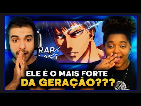 REAGINDO AO Rap do Aomine Daiki 2 (KNB) - O MELHOR DA GERAÇÃO // Flash Beats [REACT] 🔥