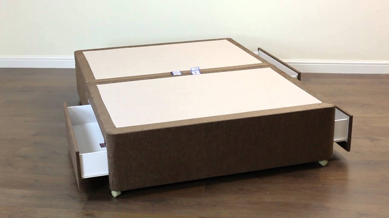 Clayton Divan Base - Double - 4 Drawers - Sweet Dreams