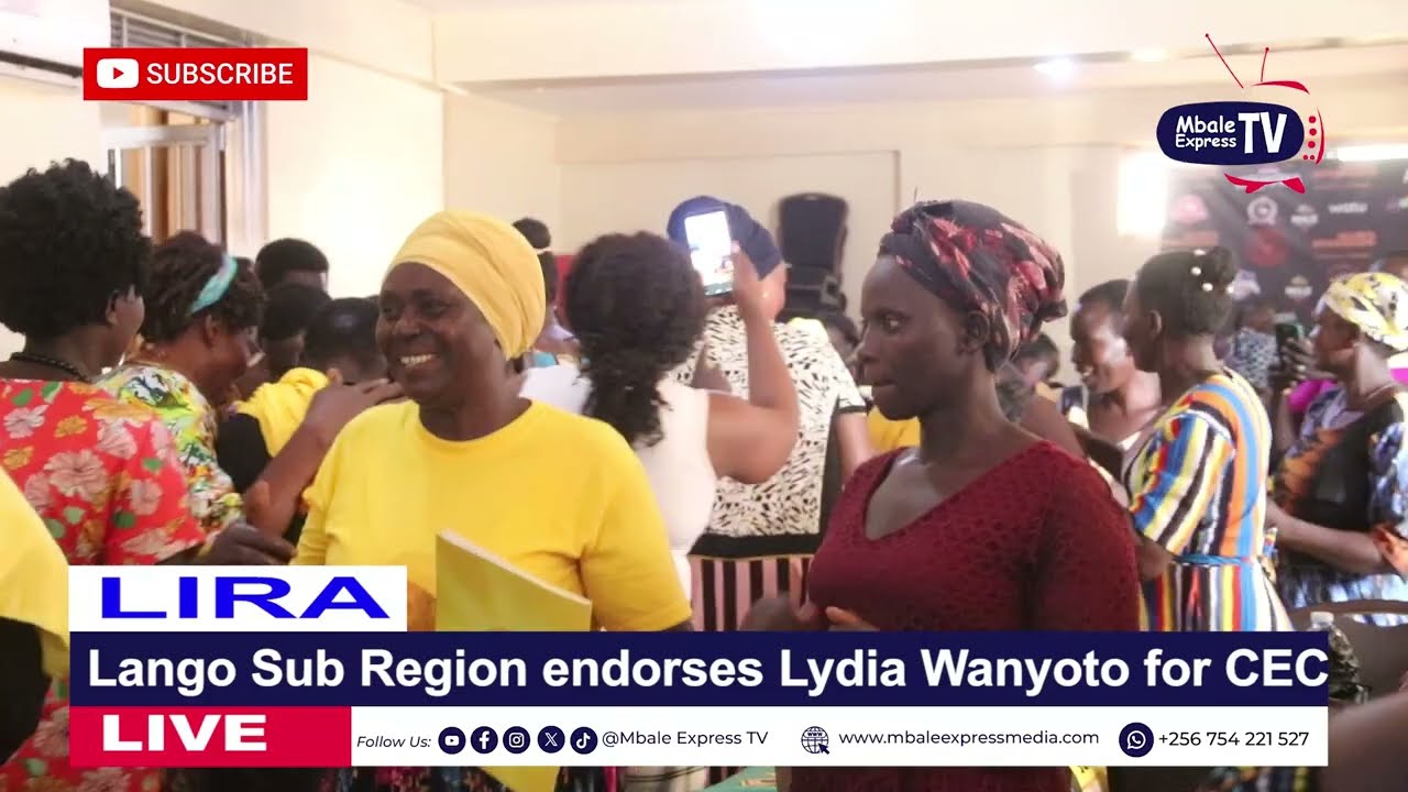 Lango Sub Region  unanimously endorses Hon.Lydia Wanyoto Mutende for CEC