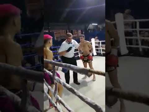 Eneas Fernandez ( T.S.A ) vs Lucas Arce ( Mudo Team) Kickboxing, 5to Round