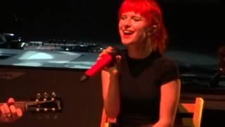 Paramore - &quot;Franklin&quot; [Acoustic] (Live in San Diego 5-22-15)