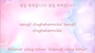 Download lagu lagu ulang tahun versi korea mp3