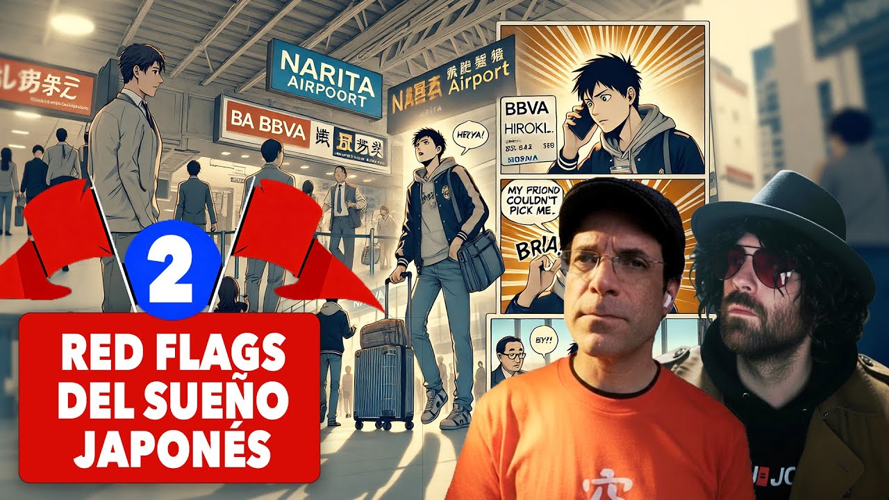 (EP02) LLEGADA CAÓTICA A NARITA - LAS RED FLAGS DEL SUEÑO JAPONÉS