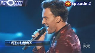 The Four Stevie Brock sings Sugar with Judges Comments    The Four Episode 2