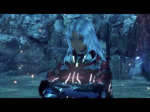 Xenoblade Chronicles 2 Blade Quest Cutscene 82 - Encounter (Normal Rex Cloudy Pandoria) (Elma)