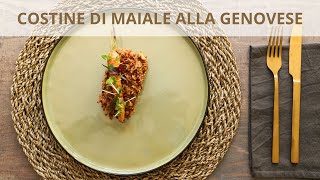 Costine di Maiale alla Genovese - Ricetta Gourmet - ChefDeg - Saporie