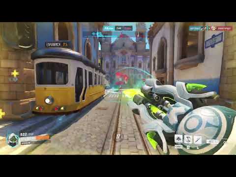 getting carried by a insane hanzo