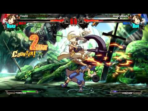 GGXrd @ NLBC #144 - Angryblack vs Tinshi / DrunkenChicken vs Lost Soul