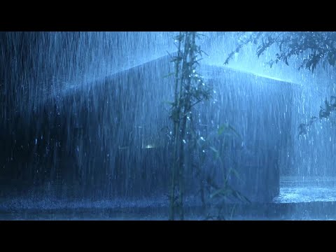 Pioggia sul Tetto - Risolvi L'insonnia in 3 Minuti con Forte Pioggia e Tuoni sul Tetto di Notte