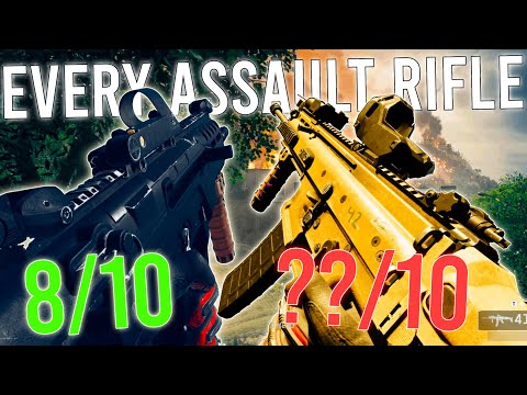 ranking EVERY ASSAULT RIFLE in Battlefield 6! (B36A4, TR-7, M433, AK4D, NVO-228E, L85A3 and more!)