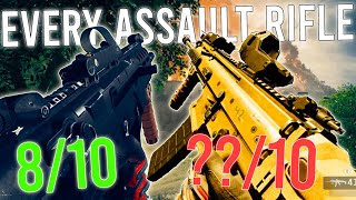 ranking EVERY ASSAULT RIFLE in Battlefield 6! (B36A4, TR-7, M433, AK4D, NVO-228E, L85A3 and more!)