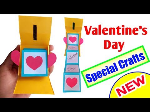 Crafts for Valentine's Day 2022 || Origami Crafts Velentine's Day Special