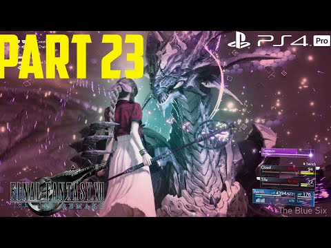 Final Fantasy VII Remake Gameplay Walkthrough Part 23 - Bahamut [PS4 Pro]
