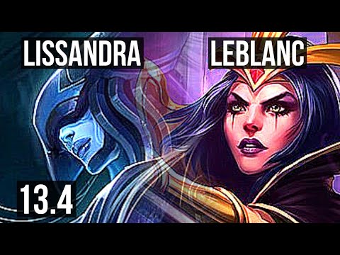 LISS vs LEBLANC (MID) | Rank 5 Liss, 5/1/6 | EUW Challenger | 13.4