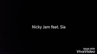 Nicky Jam - Cheap Thrills Feat. Sia Letra (Lyrics)
